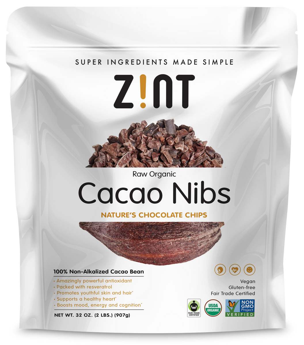 Organic Raw Cacao Nibs – Zint nutrition