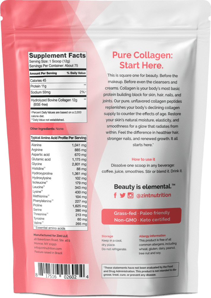 Pure Collagen Peptides Powder