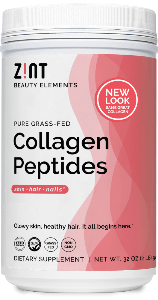 Pure Collagen Peptides Powder Container