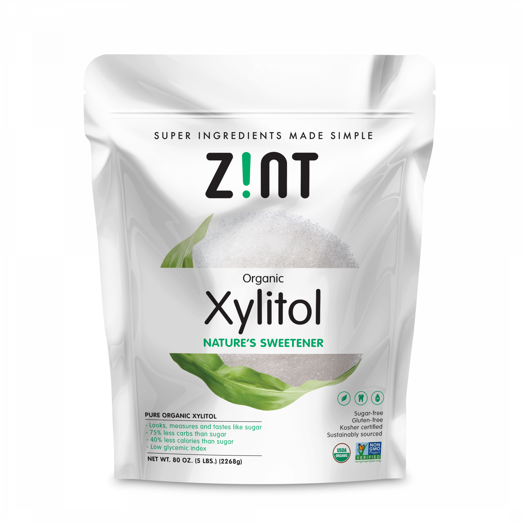 Zint Xylitol, Nature's Sweetener, Organic - Azure Standard